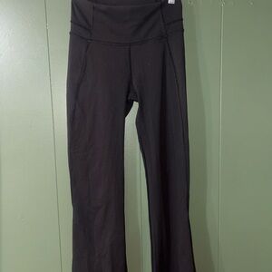 Lululemon Black Flared Leggings